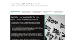 Desktop Screenshot of iepalondon.com